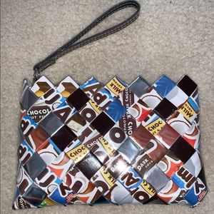 Almond Joy wristlet